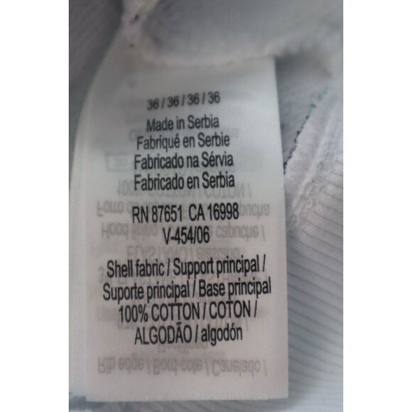 Lacoste SF9215-51-001 Women's Sz 36 US 4/S White Oversized Fleece Hoodie - Picture 13 of 13